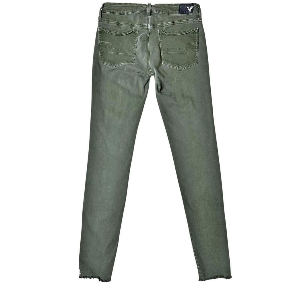 American Eagle Super Low Jeggings Women’s 8L Skinny Jeans - Picture 2 of 8